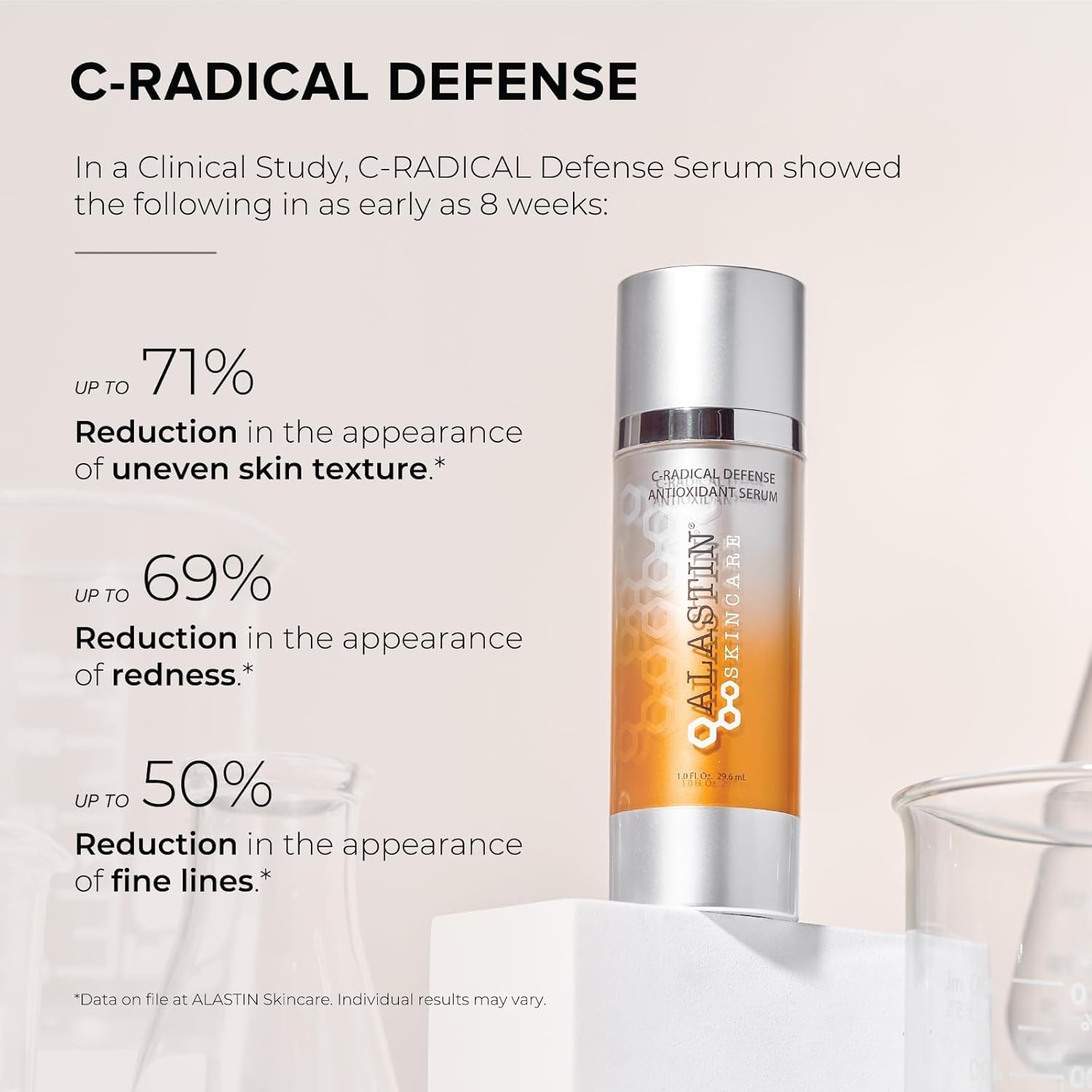 ALASTIN Skincare C-RADICAL Defense Face Serum (1 oz)