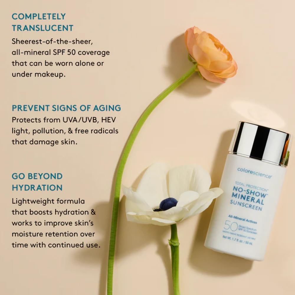 Colorescience Total Protection™ No-Show™ Mineral SPF 50