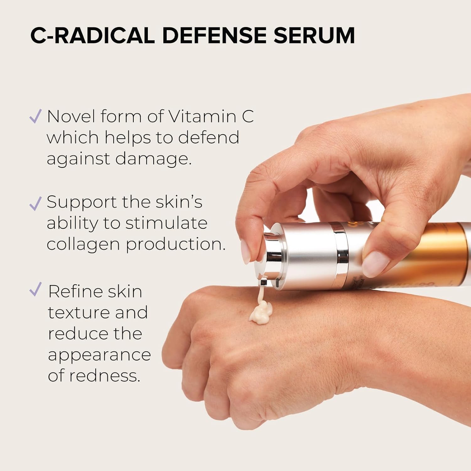 ALASTIN Skincare C-RADICAL Defense Face Serum (1 oz)