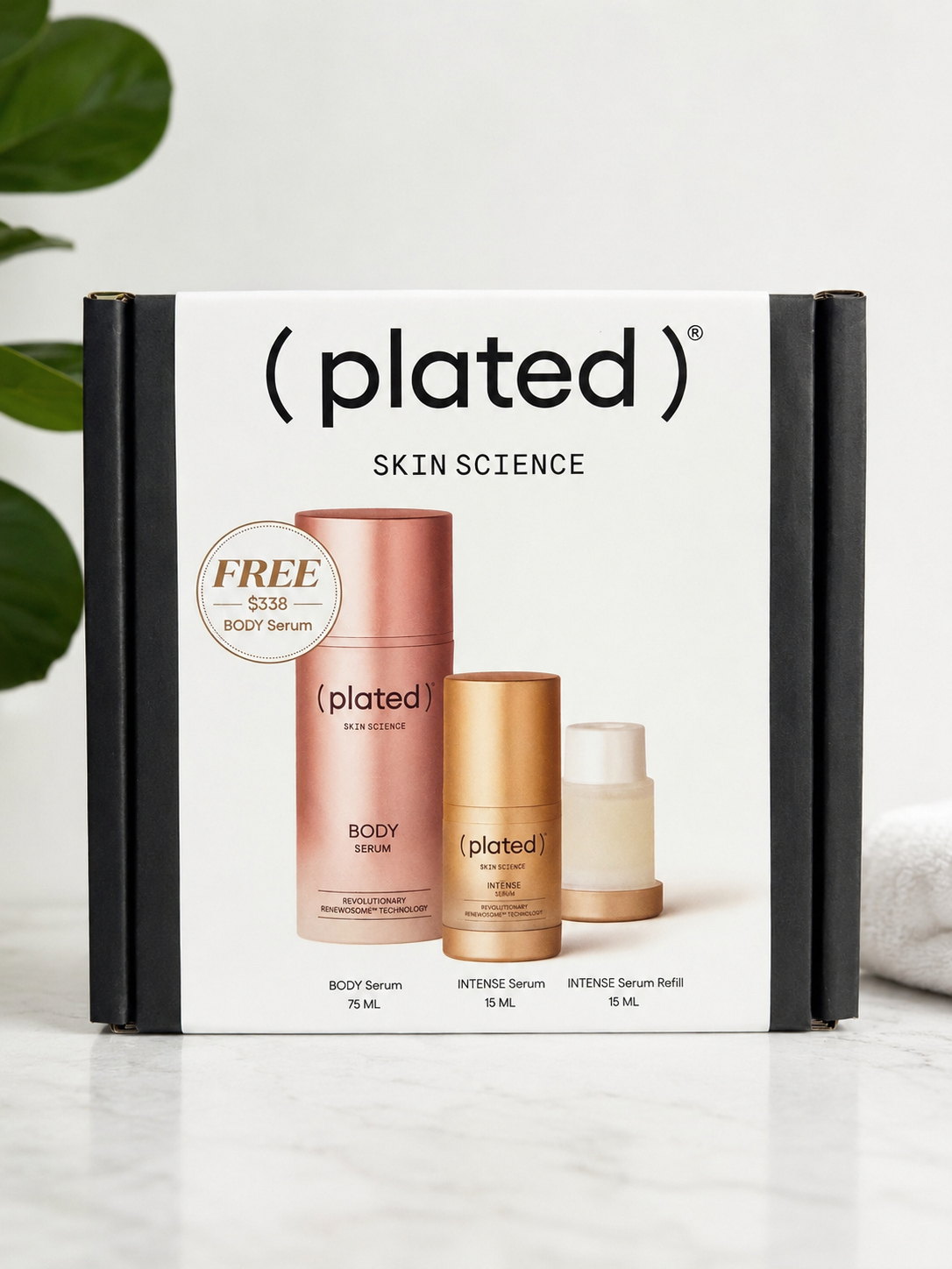 Plated Skin Science Skin Renewal Kit