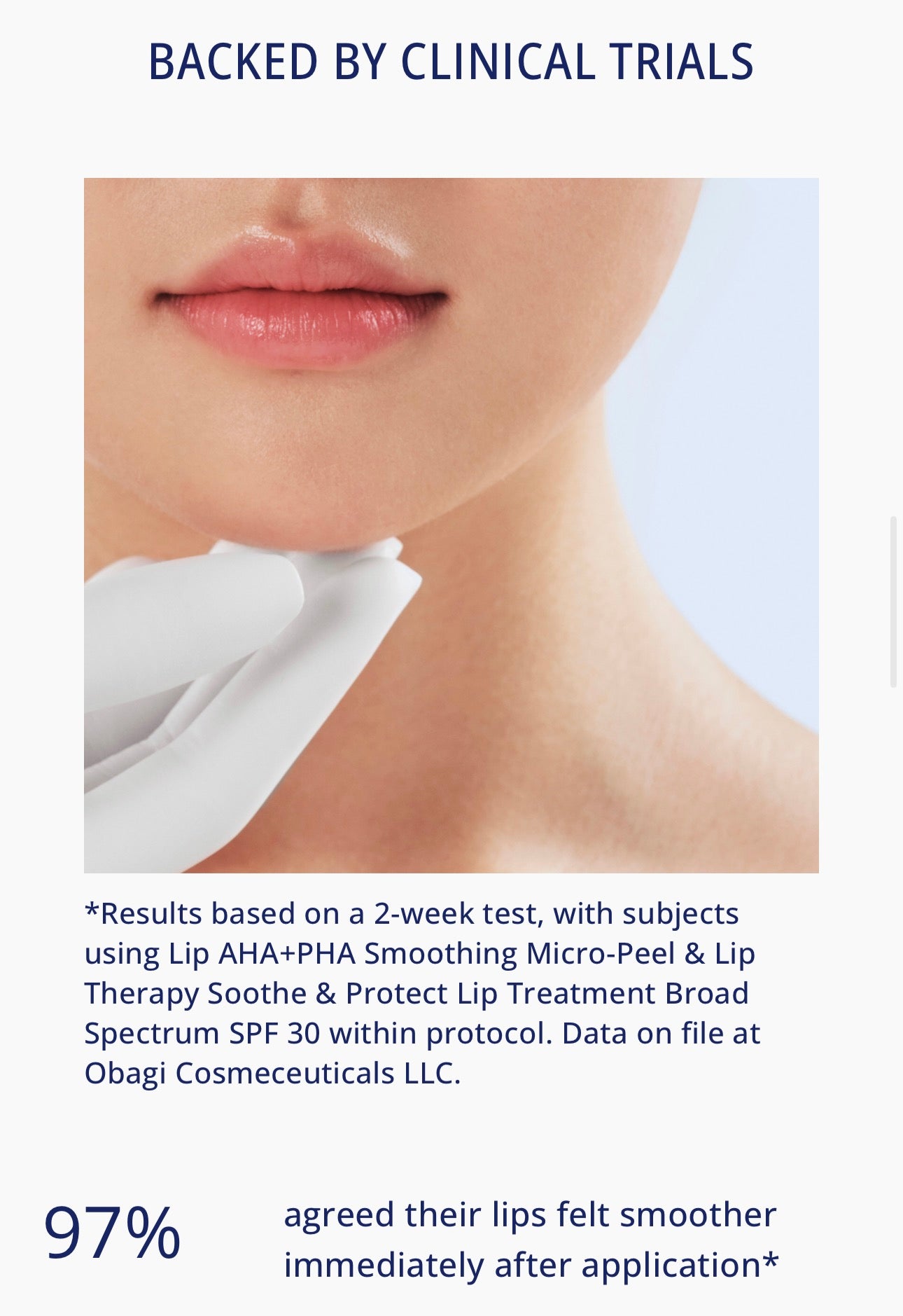Obagi AM Lip Therapy Soothe & Protect Lip Treatment SPF 30