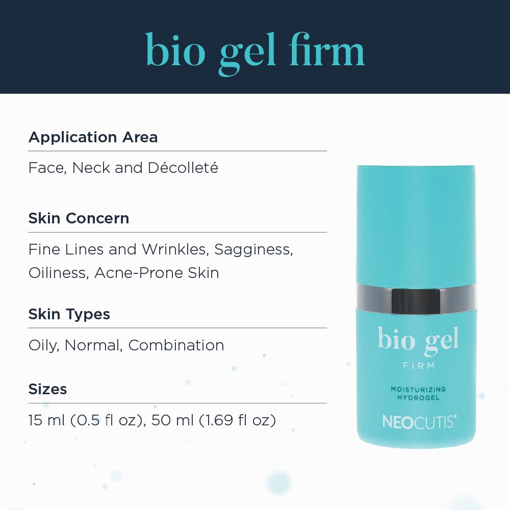Neocutis Bio Gel Firm Moisturizing Hydrogel 15ml