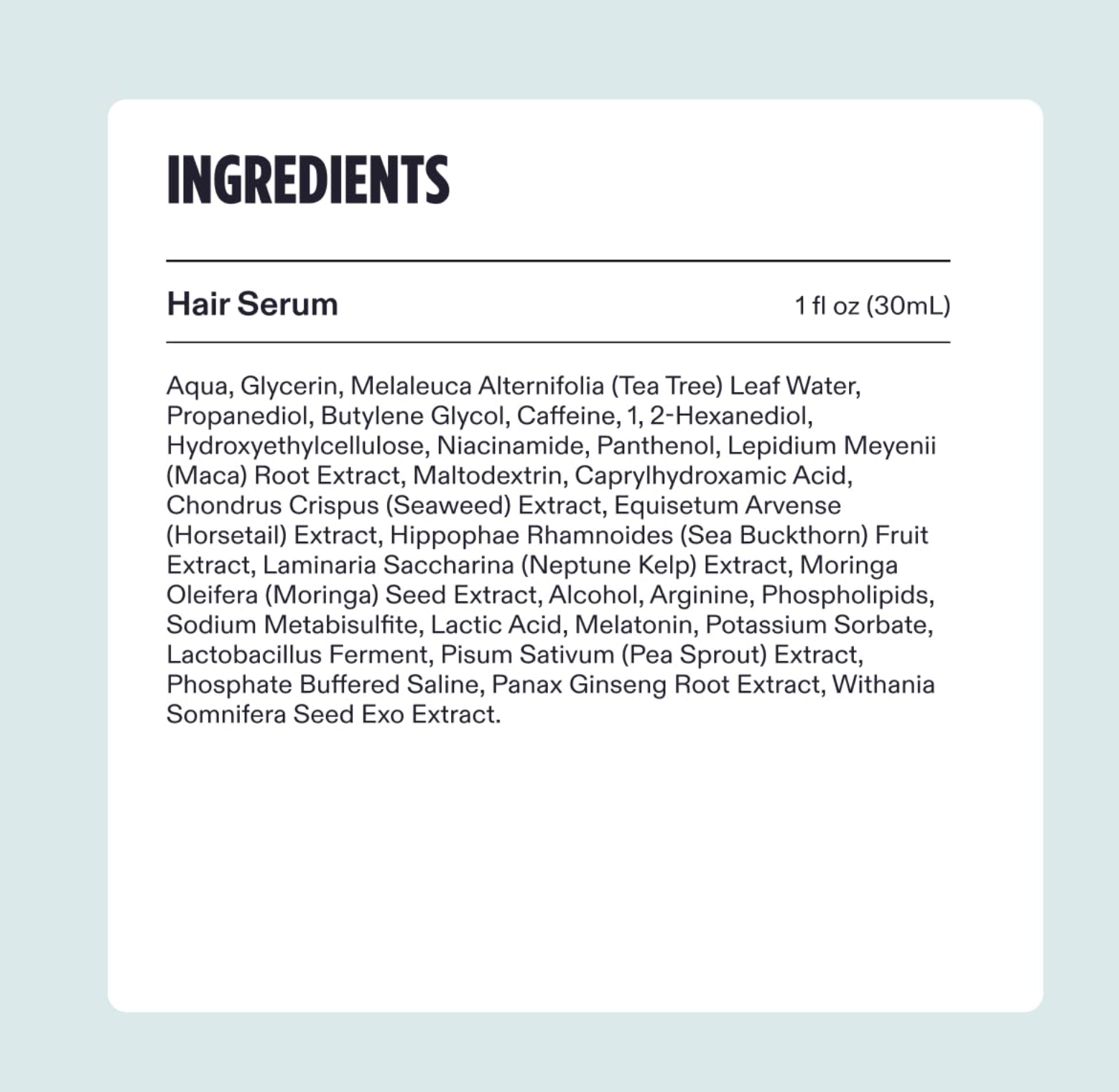 Nutrafol Men's Hair Serum