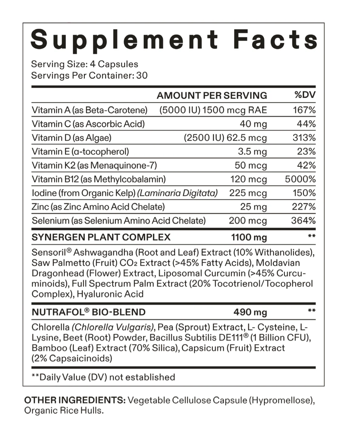 Nutrafol Women's Vegan Growth Pack