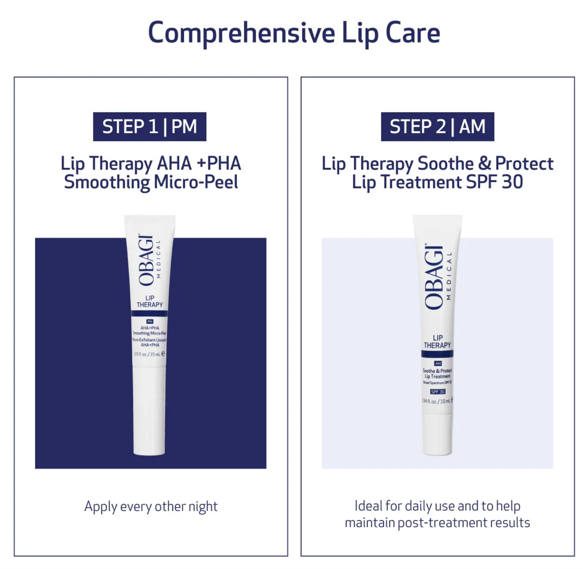 Obagi PM Lip Therapy AHA + PHA Smoothing Micro-Peel