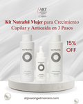 serum shampoo acondicionador Nutrafol mujer kit Nutrafol mujer crecimiento capilar tratamiento anticaída mujer Nutrafol completo